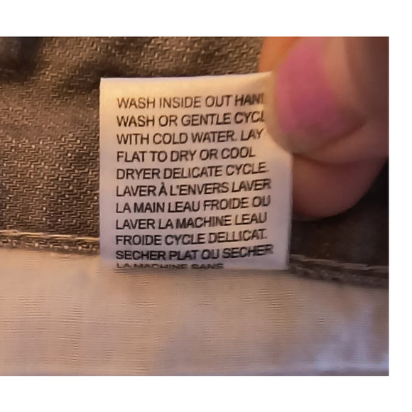 Born Fly Jeans Men's Size 40 Gray Denim Button Fly Straight Leg Paint Splatter - Picture 16 of 16